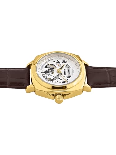 Image of French Connection Silver Skeleton Dial | Automatic Watch for Men's | FCA03-7