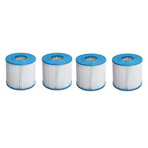 GLOGLOW Nan 4Pcs filtro PP para piscinas y spas miniatura 2