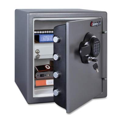 SentrySafe Waterproof and Fireproof Alloy Steel Digital Safe Box