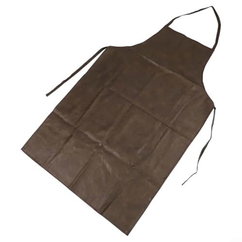 Tablier de soudage en polyuréthane, 100 cm, très résistant pour soudage industriel, ignifuge, résistant à l'huile et à l'acide, vêtements de travail complets pour le travail des métaux et CNC