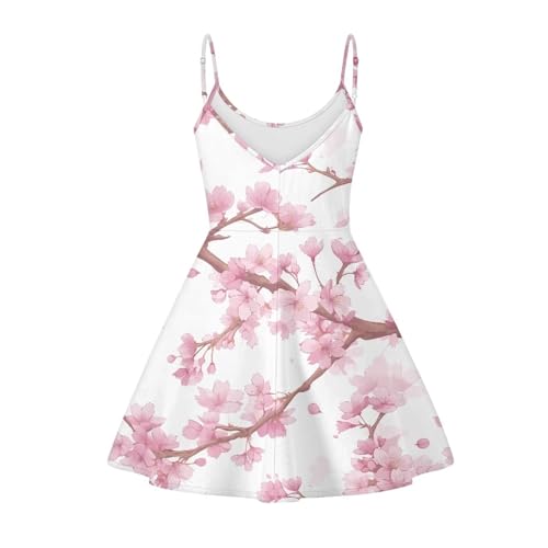 Image of Spaghetti Strap Midi Satin Dresses Summer Sleeveless Sundree Women Girl Beach Party Swing Dress