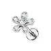 New 2026 1Pc Stainless Ear Piercings Helix Earrings Flower Tragus Pirsing Flat Back Stud Cartilage For Women Conch Jewelry Fashion Trendy Accessories Creative Gift