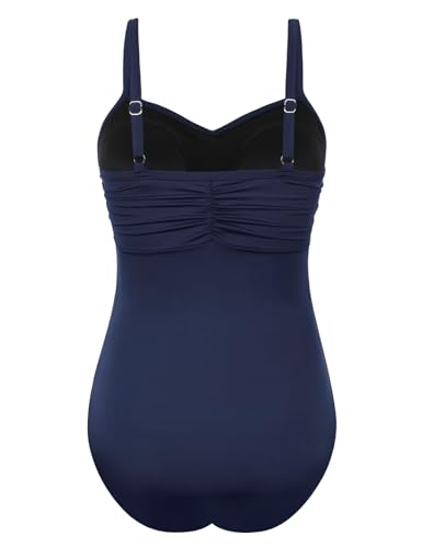 Septangle Bathing Suit For Women One Piece High Waisted Aesthetic Modest Swimsuit Push Up Athletic Swimwear One Piece thumb #5