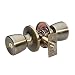 Master Lock TUO0105 Tulip Keyed Entry Door Knob, Antique Brass