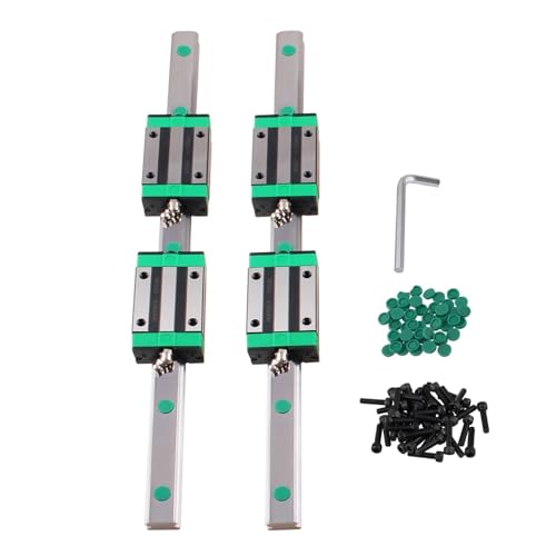 Paire de rails HGR15 carrés 700mm de haute rigidité avec 4 HGH15CA - 4