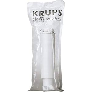 Krups Claris Wasserfilter-Kartusche | F0880 | für Krups Kaffeevollautomaten | Espresso-/Kaffeemaschinenzu... 1 Stück (1er Pack)