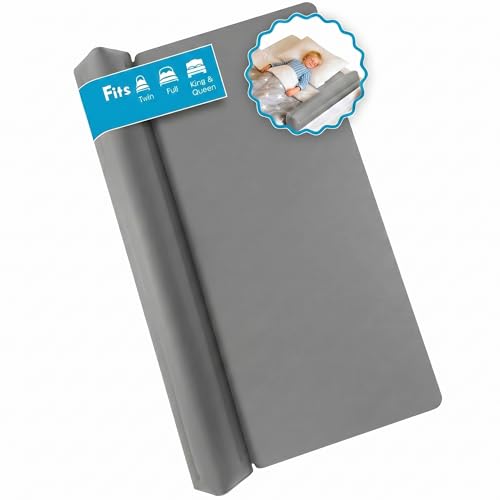 Portabuddy Aufblasbares Bettgitter für Kleinkinder tragbarer Rausfallschutz für Kinderbett & Reisebett TPU Bettbegrenzung mit Anti-Rutsch-Gurt
