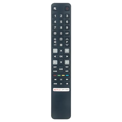 RC802NU YUI1 New Replacement Remote Control fit for TCL 4K QLED TV 65C835K 55C835K 75C935K 65C935K 40S5200K 32S5200K 55C735K 65C735K 75C735K 85C735K 98C735K