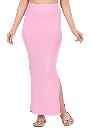 Image of Studio Shringaar Women's Pure Cotton Stretchable Saree Shapewear Petticoat