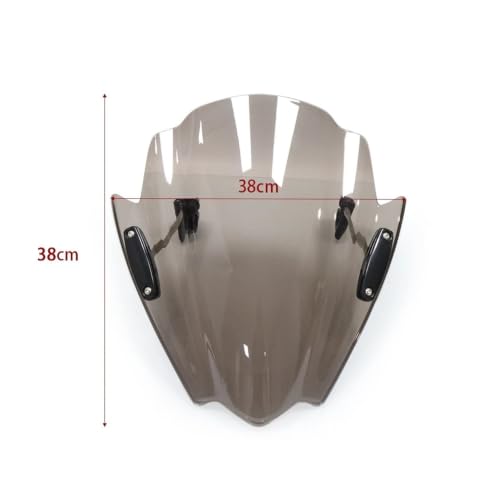 Pare-brise universel pour moto Suzuki Gladius 650, réduction du vent et fixation guidon 1"