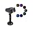 LedMAll Motion Snow Fall Full Spectrum Star Effects 7 Color White Laser Christmas Lights Decorative Lights Remote Control