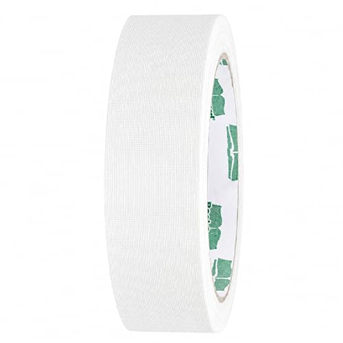 BookGuard 1 Inch White Book Binding Tape, Flexible Cloth Book Repair Tape for Spines, Covers...