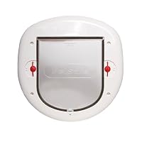 PetSafe 280EF Staywell Big Cat/Small Dog Pet Door, White