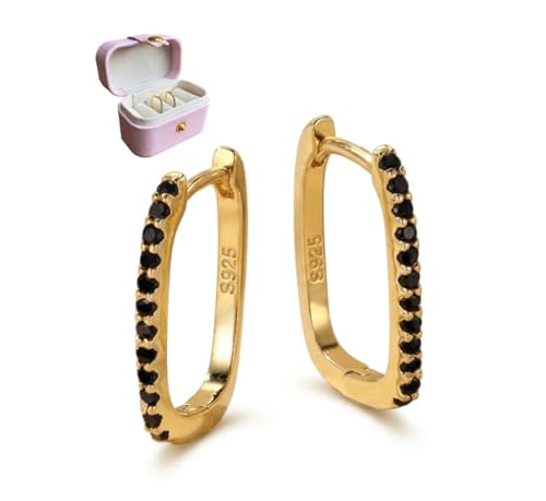 Pendientes Mujer Oro 18K (chapados) Hechos en Autentica Plata Ley 925