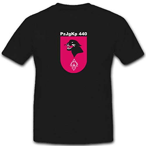 Cadeau idéal : t-shirt Panzer Jäger Kompanie 440 noir grande taille XXXXXL