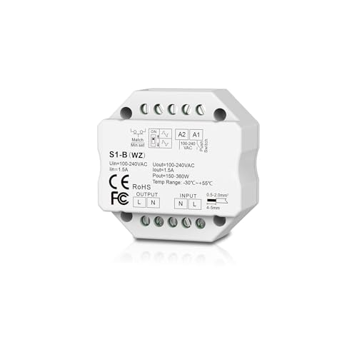 Télécommande 2.4G et micromodule variateur LED S1-B thyristor