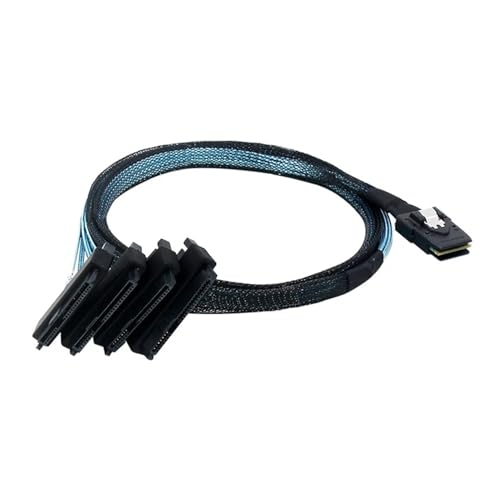 Cable S-AS SFF 8087 a 4 SFF 8482 SATA 50 cm