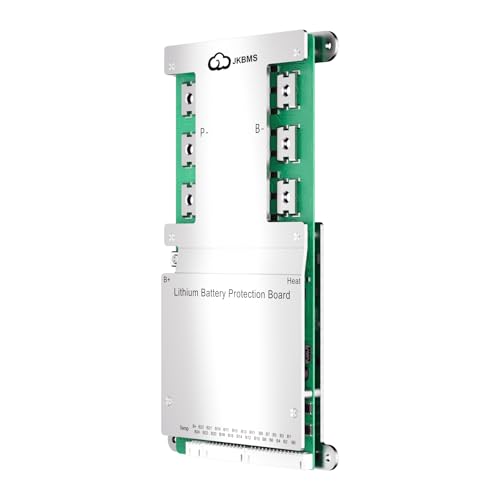 JKBMS Smart BMS 8S-24S 24V-72V 300A 2A Active Balance Built-in Bluetooth with RS485 PCB Battery Protection Board for Li-ion LiFePO4 LTO (JK-B2A24S30P)