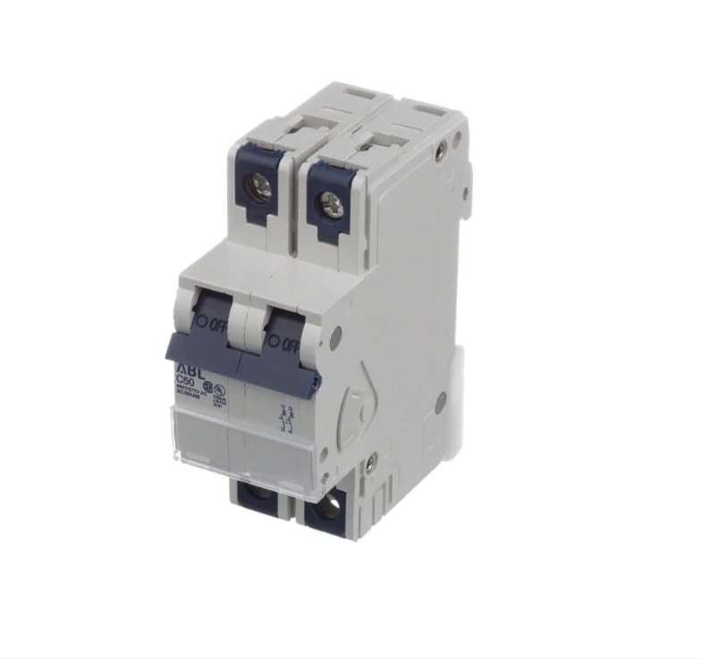 2C50UM, Circuit Breaker, Thermal Magnetic, 50A, 2 Pole, C Trip, Ring Tongue, V-EA Series