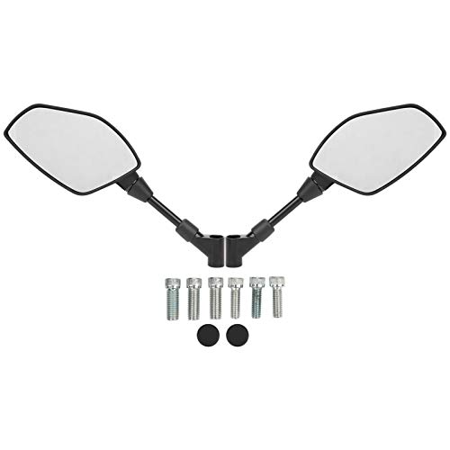 Rétroviseurs de moto universels embout de guidon anti angle mort pour VTT et moto cross