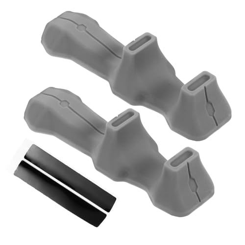 Kisangel Ergonomic Silicone Tablet Game Controller Grip Lightweight Portable Anti-slip Handles for Precise Operation Tablets Easy Installation for Comfortable Gaming Sessions