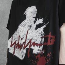 S*！様 yohjiyamamoto pour homme 侍　tシャツ Amazon.co.jp: ヨウジヤマモト 半袖Tシャツ 新選組 侍 サムライ