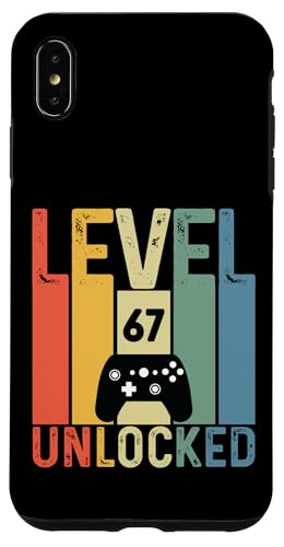 Level Sixty-Seven Unlock Video Game Meme 67 X}zP[X iPhone XS Max p