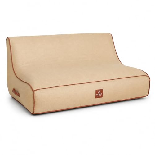 Coco Lounge Sofa Alize Design Gonflable pour Terrasse - Piscine Salon de Jardin Extérieur Confortable Relaxant (1, Boho)