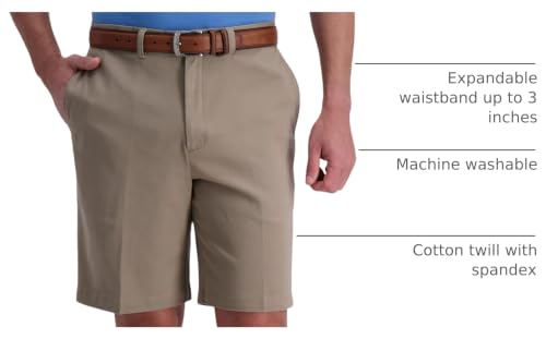 Image of Haggar Men's Classic Fit Flat Front Short