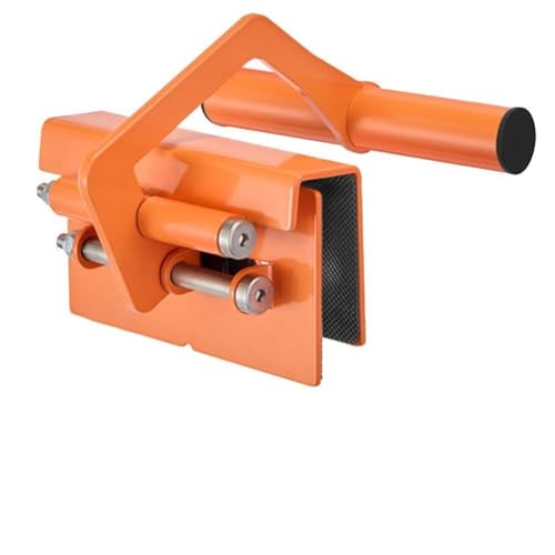 Lawnoval Pince de levage pour panneau en acier inoxydable avec mâchoire auto-réglable et rembourrage antidérapant en EVA, capacité de 50 kg, dalles de bois, carrelage et pierre