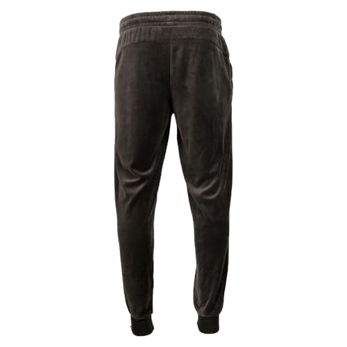 PUMA Mens Essentials Minimal Gold Velour Sweatpants Casual - Black2