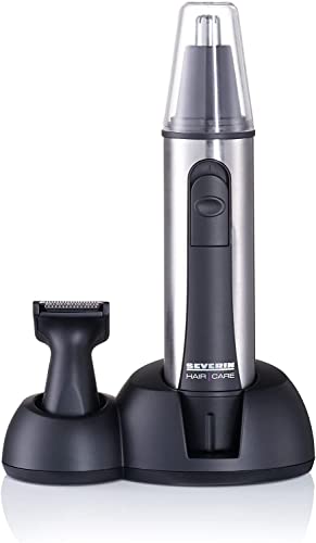 Severin HairCare HS 0781 Nasen-/Ohrhaarschneide-Set, Edelstahl-schwarz | 1er Pack - Image 3