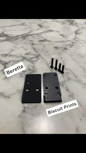 Optic Plate RMS-C (Shield) Footprint (3D Printed) for Beretta APX A1 Carry