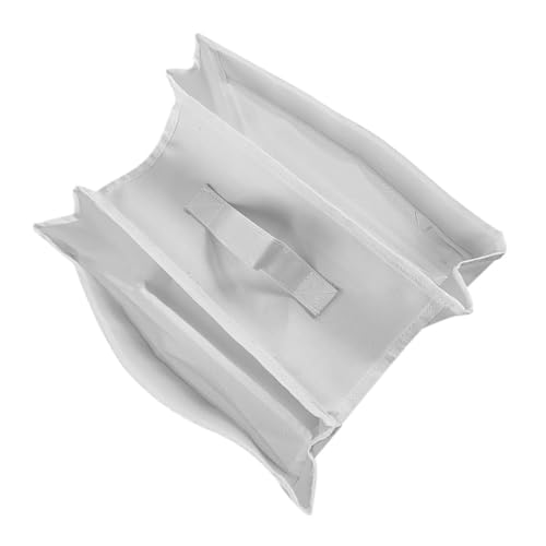 SOPOTUTU Bolsa De Almacenamiento Para Baño Red De Almacenamiento Para Bañera Organizador Para Bañera Soporte Para Bañera Organizador Colgante Para Baño Red De Poliéster Blanca