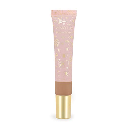 Winky Lux | Peeper Perfect Under Eye Concealer | With Collagen, Hyaluronic Acid, and Vitamin E | Full Coverage Concealer | Concealer Makeup (Deep)