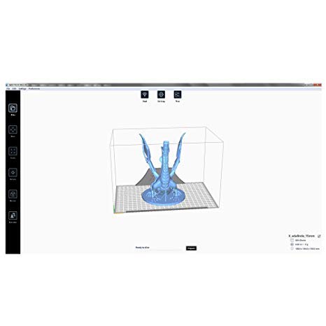 QIDI Technology Dual Extruder Desktop 3D Printer QIDI TECH I, Fully Metal Frame Structure, Acrylic Covers, with2 Free Filaments, Works with ABS,PLA
