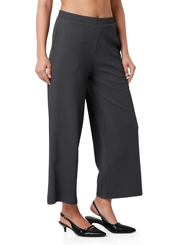 Image of Smarty Pants Women's Cotton Rib Pleated Trouser.