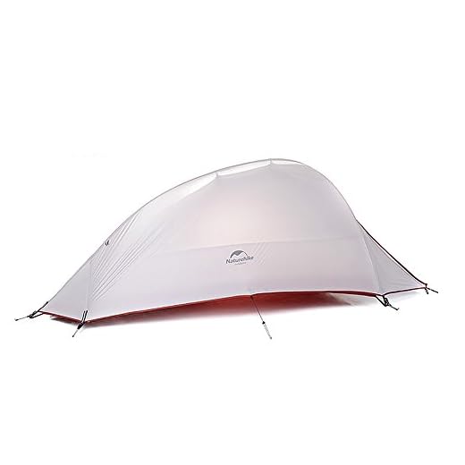 1 Person 4 Season Tent Double Skin 20D Silicone Fabric Super Lightweight Camping Tent (gray) by Camping Tent