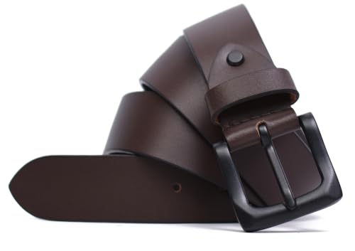Image of WildHorn Gift Hamper for Men I RFID Protected Leather Wallet & Belt Combo Gift Set I Gift for Friend, Boyfriend,Husband,Father, Son Etc (Carob Brown & Brown)
