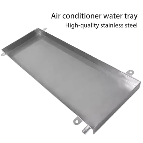 Bandeja de drenaje de acero inoxidable para aire acondicionado con salida de agua eficiente 2