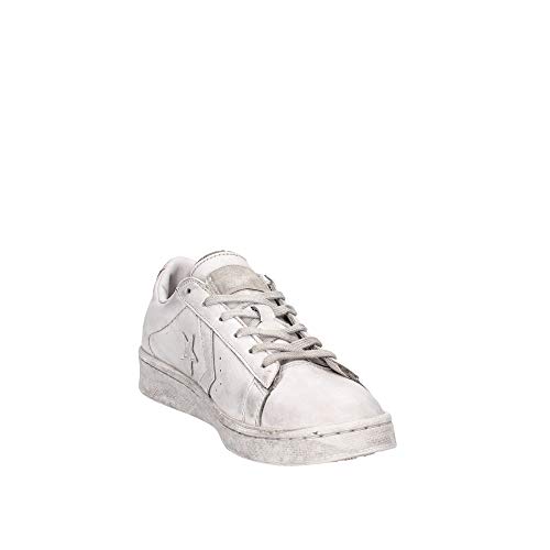 Converse Scarpe Uomo Sneakers in Pelle Grigia