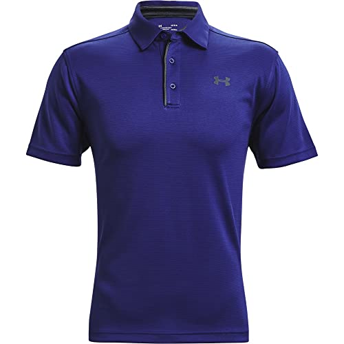 Image of Under Armour Men's Polyester Solid Tech Polo | T-Shirt | 1290140-001