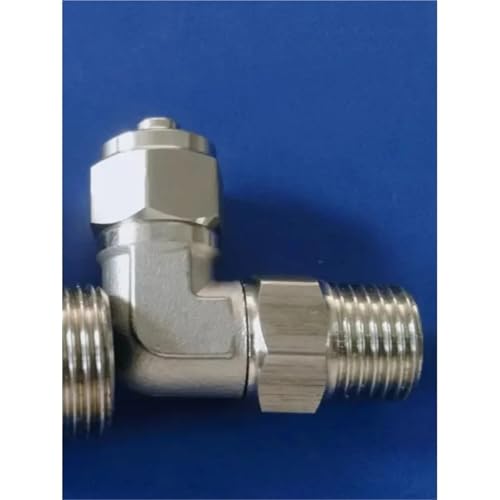 Codo giratorio 360 de acero inoxidable 304, conector macho de máxima durabilidad 5