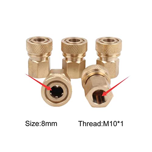 High Pressure PCP Hose Pneumatics Air Pump Paintball Airgun Airsoft Rifle with Female Connector M10*1-2pcs Conenctor,80cm - Image 3