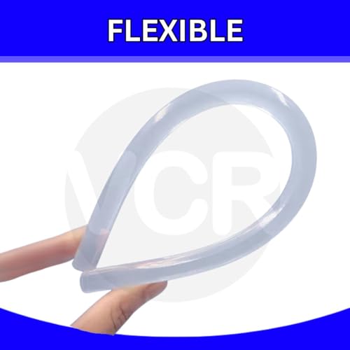 Image of VCR 11mm Glue Sticks for Glue Gun - 11mm x 165mm in Length - Hot Melt Transparent Glue Stick - Pack of 5 - Bonding Adhesive Glue Sticks for DIY - Arts Crafts - Schools and Industries