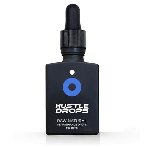 DROP FX Hustle Drops - Fast-Acting Respiratory Support with Peppermint & Wintergreen Natural Breathing Enhancement Airway Expansion & Oxygen Flow