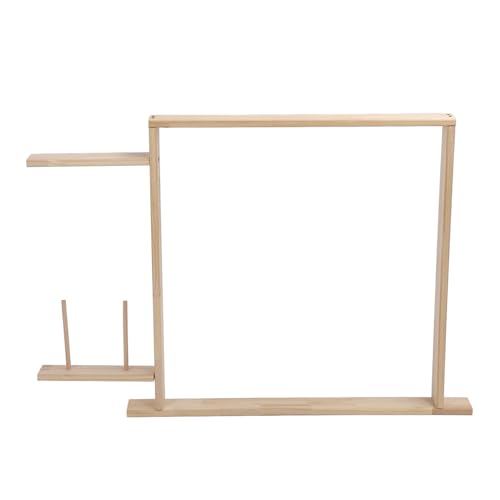 Cadre de tapisserie 27,6" en bois pour loisirs créatifs