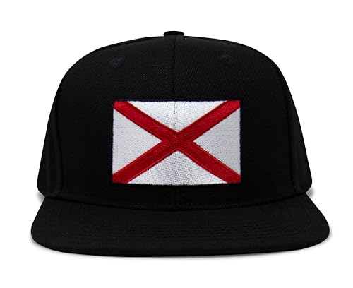 Image of International Tie State Hat for Men and Women, Adjustable Snapback Trucker Baseball Cap with Embroidered Patch