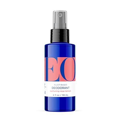 EO Deodorant Spray Natural Rose And Lemon 4 Fl Oz