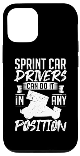 Installazione facile Custodia per iPhone 15 Pro Sprint Car Funny Racing Competition Tornei